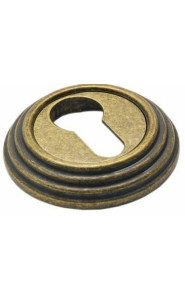 Накладка на ключевой цилиндр ADDEN BAU. SC V001 AGED BRONZE (состаренная бронза)