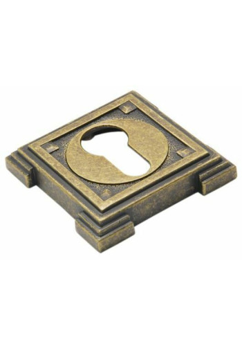 Накладка на ключевой цилиндр ADDEN BAU. SC VQ001 AGED BRONZE (состаренная бронза)