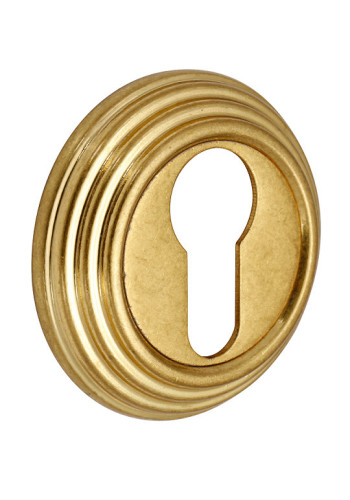 Накладка на ключевой цилиндр ADDEN BAU. SC V001 AGED GOLD (состаренное золото)
