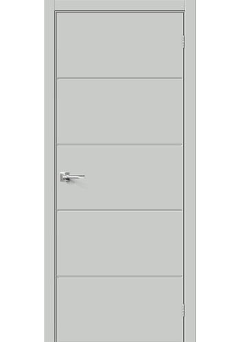 Межкомнатная дверь Граффити-1.Д.П, цвет Grey Matt